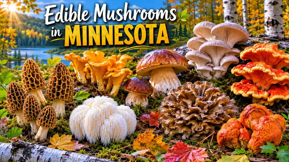 Edible Mushrooms in Minnesota  Complete Identification Guide (2026)