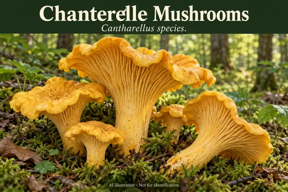 Chanterelle Mushrooms