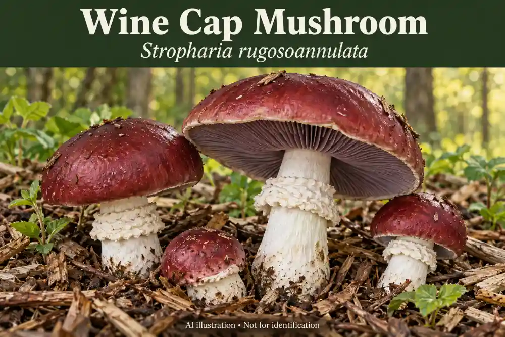 Wine Cap Mushroom