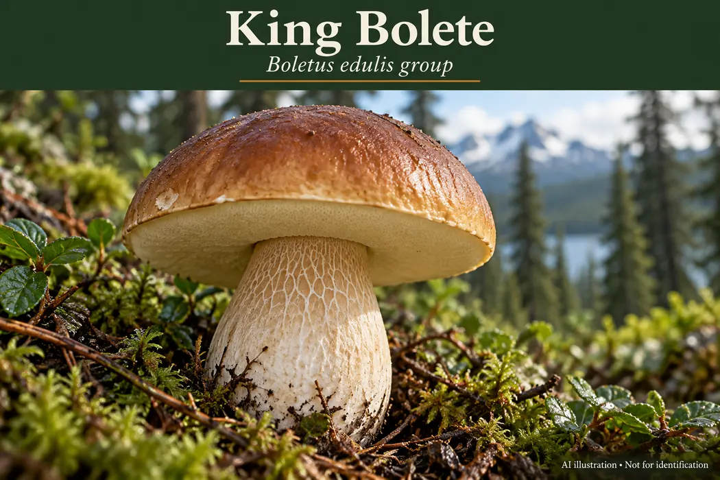 03 king bolete - Edible Mushrooms in Alaska
