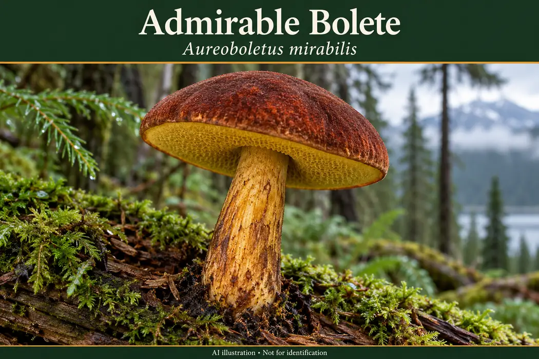 04 admirable bolete Edible Mushrooms in Alaska