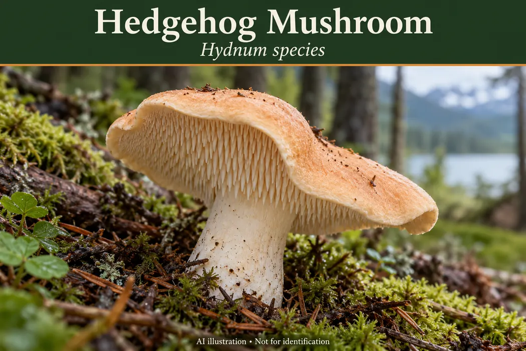 08 hedgehog mushroom