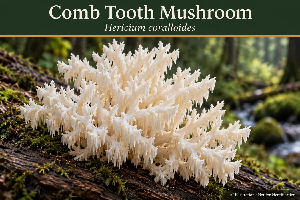 Comb Tooth Mushroom