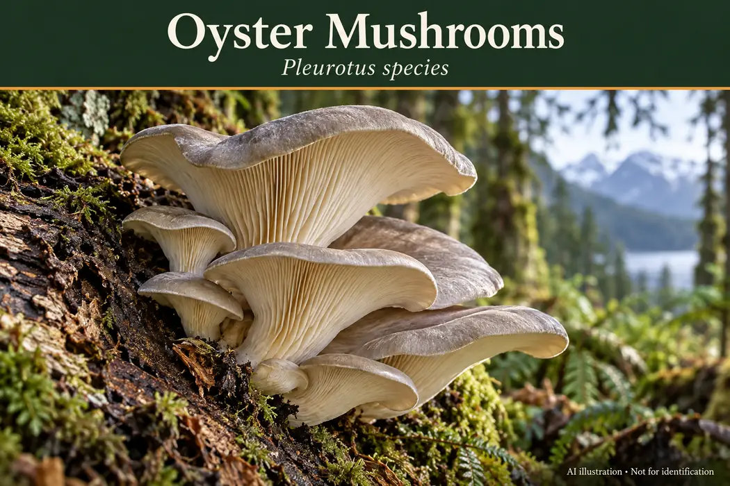 11 oyster mushrooms