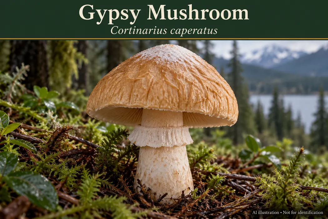 19 gypsy mushroom Edible Mushrooms in Alaska